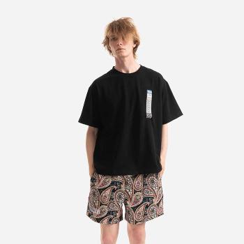 Koszulka męska PLEASURES Shoplift Boxy T-shirt P22SP021-BLACK