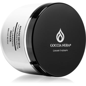 Goccia Nera Caviar Therapy maska do włosów nadająca objętość i blask 300 ml
