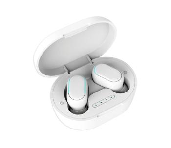 Wodoodporne słuchawki bezprzewodowe A7s TWS Bluetooth białe