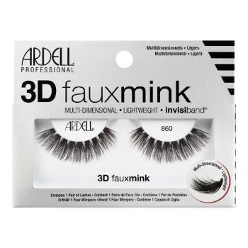 Ardell 3D Faux Mink 860 1 szt sztuczne rzęsy dla kobiet Black