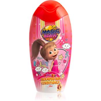 Masha & The Bear Magic Bath Shampoo and Conditioner szampon z odżywką 2 w1 dla dzieci 200 ml