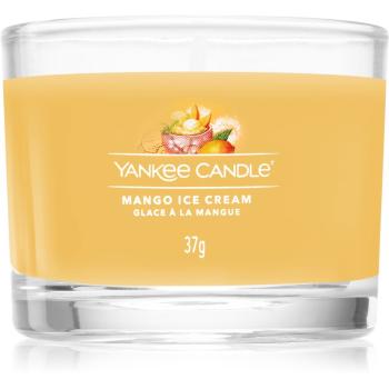 Yankee Candle Mango Ice Cream sampler glass 37 g