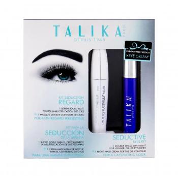 Talika Lipocils Platinium zestaw Serum do rzęs na dzień i na noc 17 ml + Maseczka pod oczy na noc Eye Dream 15 ml dla kobiet