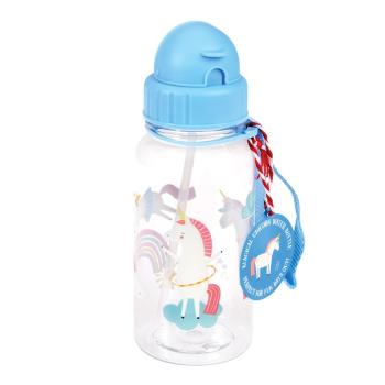 Niebieska butelka na wodę Rex London Magical Unicorn