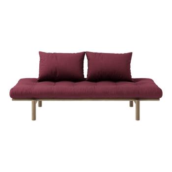 Czerwona rozkładana sofa 200 cm Pace – Karup Design