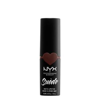 NYX Professional Makeup Suède Matte Lipstick 3,5 g pomadka dla kobiet 07 Cold Brew