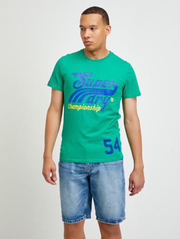 SuperDry Collegiate Graphic Koszulka Zielony