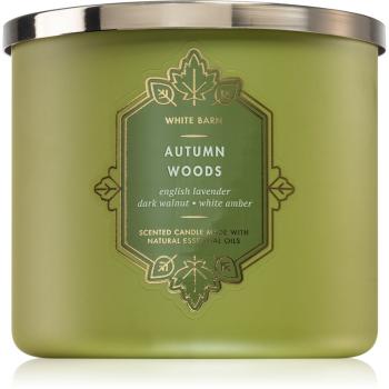 Bath & Body Works Autumn Woods świeczka zapachowa 411 g