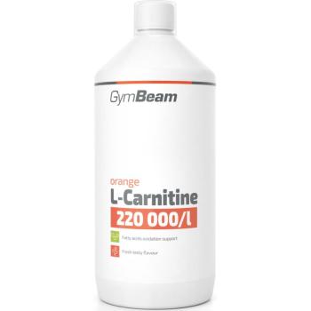 GymBeam Carnitine 220 000 mg/l spalacz tłuszczu smak Orange 1000 ml