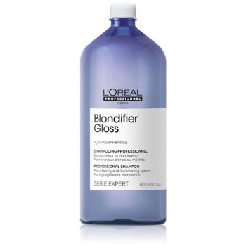 L’Oréal Professionnel Serie Expert Blondifier szampon upiększający i regenerujący do włosów rozjaśnionych, z pasemkami w odcieniu chłodnego blondu 150