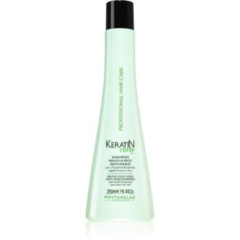 Phytorelax Laboratories Keratin Curly szampon do włosów kręconych i falowanych przeciwko puszeniu się włosów 250 ml