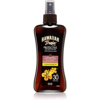 Hawaiian Tropic Protective suchy olejek do opalania w sprayu SPF 30 200 ml