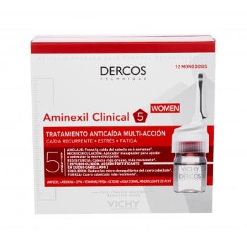 Vichy Dercos Aminexil Clinical 5 12x6 ml preparat przeciw wypadaniu włosów dla kobiet