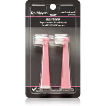 Dr. Mayer RBH10K końcówki wymienne do szczoteczki do zębów pink for GTS1050PK 2 szt.