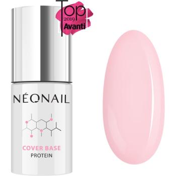 NeoNail Cover Base Protein baza i preparat nawierzchniowy do paznokci żelowych odcień Nude Rose 7,2 ml