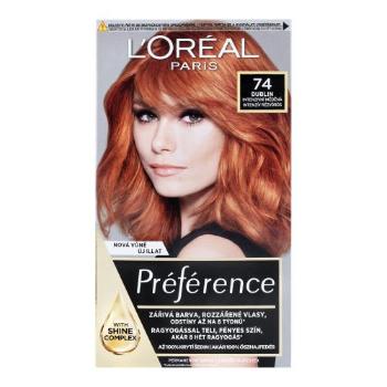 L'Oréal Paris Préférence Féria 60 ml farba do włosów dla kobiet 74 Dublin