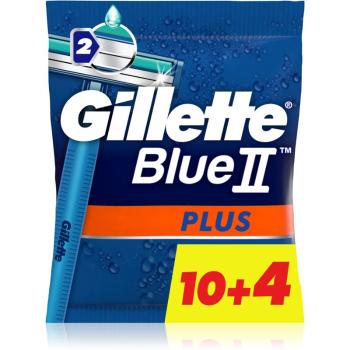 Gillette Blue II Plus maszynki jednorazowe dla mężczyzn 14 szt.