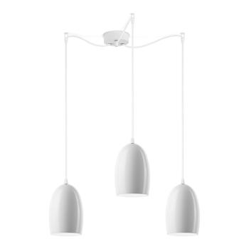Biała potrójna lampa Sotto Luce UME 3S Glossy
