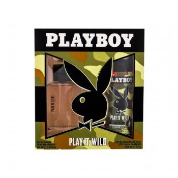 Playboy Play It Wild zestaw Edt 60 ml + Dezodorant 150 ml dla mężczyzn