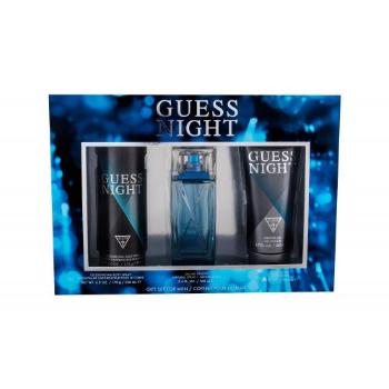 GUESS Night zestaw Edt 100 ml + dezodorant 226 ml + Żel pod prysznic 200 ml dla mężczyzn