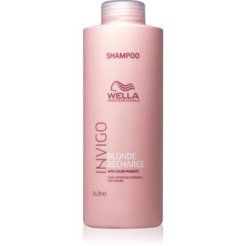 Wella Professionals Invigo Blonde Recharge szampon ochronny do włosów farbowanych na blond Cool Blond 1000 ml