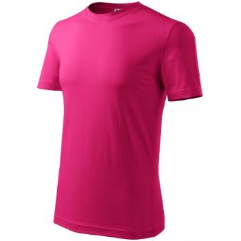 Klasyczna koszulka męska, purpurowy, XL