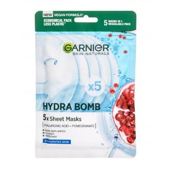 Garnier Skin Naturals Hydra Bomb 5 szt maseczka do twarzy dla kobiet