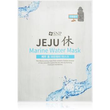 SNP Jeju Marine Water maska nawilżająca w płacie o działaniu wygładzającym 22 ml