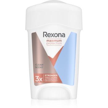 Rexona Maximum Protection Clean Scent kremowy antyperspirant przeciw nadmiernej potliwości 45 ml