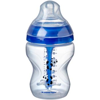 Tommee Tippee C2N Closer to Nature Anti-colic Advanced Baby Bottle butelka dla noworodka i niemowlęcia 0m+ Boy 260 ml