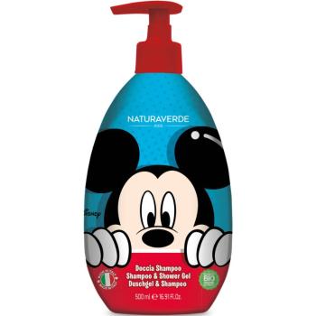 Disney Mickey Mouse Shampoo & Shower Gel szampon i żel pod prysznic 2 w 1 dla dzieci 500 ml