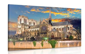 Obraz katedra Notre Dame - 120x80