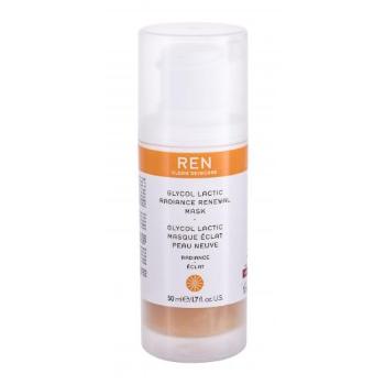 REN Clean Skincare Radiance Glycol Lactic Radiance Renewal AHA 50 ml maseczka do twarzy dla kobiet Uszkodzone pudełko