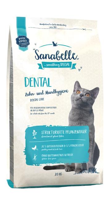 SANABELLE Dental karma dla kota na zdrowe zęby 2 kg