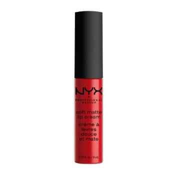 NYX Professional Makeup Soft Matte Lip Cream 8 ml pomadka dla kobiet 01 Amsterdam