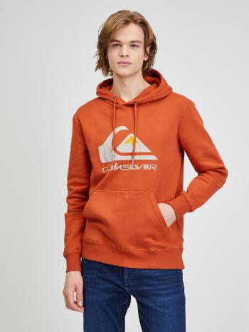 Quiksilver Big Logo Hood Bluza Pomarańczowy