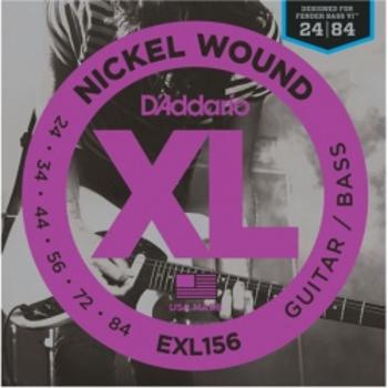 D'addario Exl156 Nickel Wound Fender Bass Vi