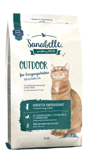 SANABELLE Outdoor karma dla kotów wychodzących 2 kg