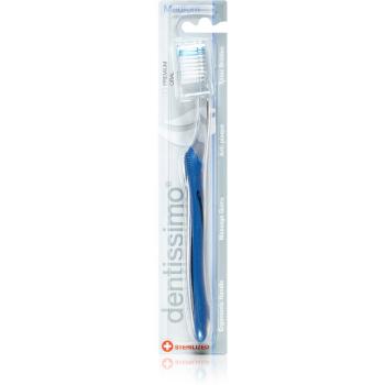 Dentissimo Toothbrushes Medium szczoteczka do zębów średnia twardość odcień Dark blue 1 szt.
