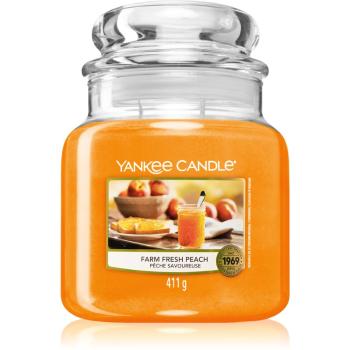 Yankee Candle Farm Fresh Peach świeczka zapachowa 411 g