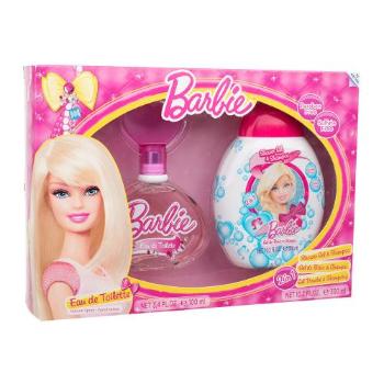 Barbie Barbie zestaw Edt 100 ml + 2w1 Żel pod prysznic i Szampon 300 ml dla dzieci