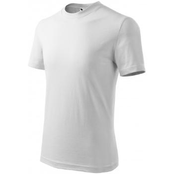 Klasyczna koszulka dziecięca, biały, 146cm / 10lat