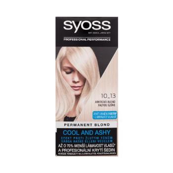 Syoss Permanent Coloration Permanent Blond 50 ml farba do włosów dla kobiet 10-13 Arctic Blond
