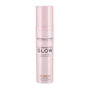Makeup Revolution London Glow & Illuminate 40 ml rozświetlacz dla kobiet Gold