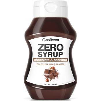 GymBeam Zero Syrup polewa Zero kalorii smak Chocolate & Hazelnut 350 ml