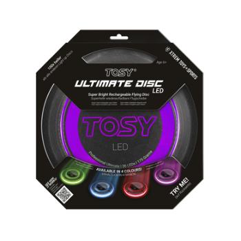 XTREM Toys and Sports, Dysk Frisbee LED, fioletowy