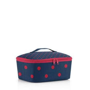 reisenthel® coolerbag M torba mrożąca pocket mixed dots czerwona