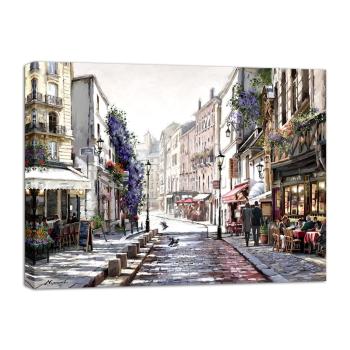 Obraz Styler Canvas Watercolor Paris II, 75x100 cm