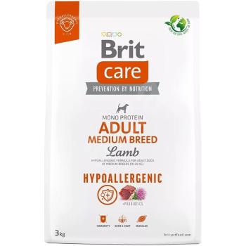 BRIT Care Hypoallergenic Adult Medium Breed z jagnięciną 12 kg