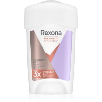 Rexona Maximum Protection Sensitive Dry kremowy antyperspirant przeciw nadmiernej potliwości 45 ml